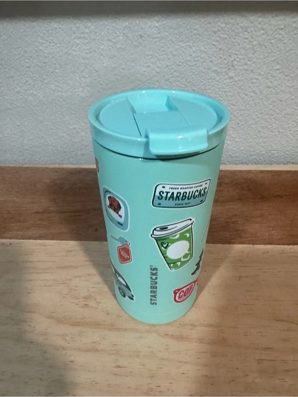 Starbucks Road Trip Collection 2026 SS Sticker Tumbler 16oz
